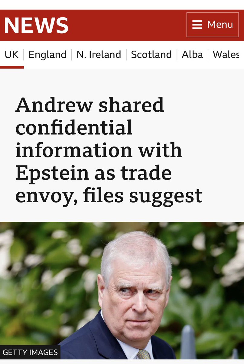 Britain has a patriotism problem. And it involves the very rich: 

Ex-Prince Andrew passed confidential trade documents Epstein 

Sir Jim Ratcliffe offshores his wealth to avoid paying billions in tax. 

Peter Mandelson is investigated for passing market sensitive information to