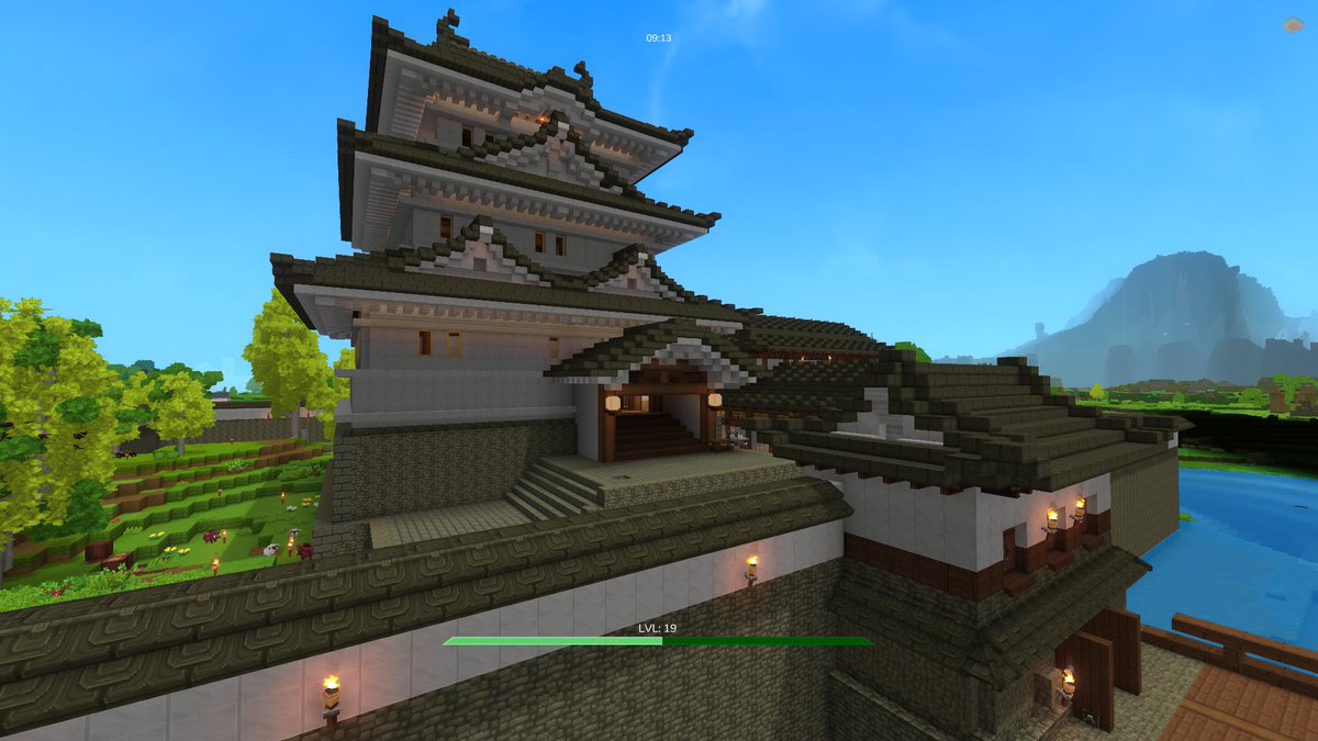 hytalesaba's tweet photo. Japanese Castle &amp; Castle Town 🏯
和風の城と城下町

(By Coffeeholic_af)
#Hytale #HytaleBuild #いろり鯖 https://t.co/0zUuT4KvHM