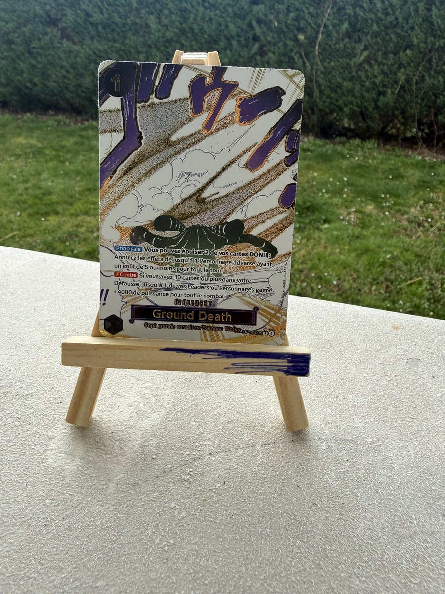 Crocodile’s first event manga. 
Ground Death OP14-096 🤯🔥