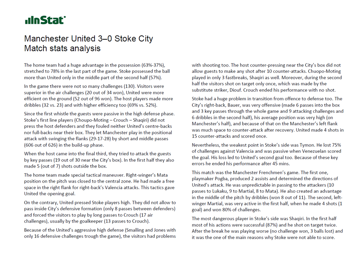 mmfootballtalks's tweet image. Not many people know that my international work started with the #Mourinho @ManUtd team in 2018. It was my first analytical task for #InStat football.

Tomorrow we're going to show #WHUMUN post-match analysis on @HirekWrona DEVILS PODCAST.

@carras16 front-five still cooking.