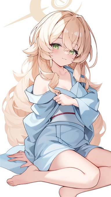 #ブルアカ
ニヤニヤ教授の浴衣です!

浴衣難しい!!😣 