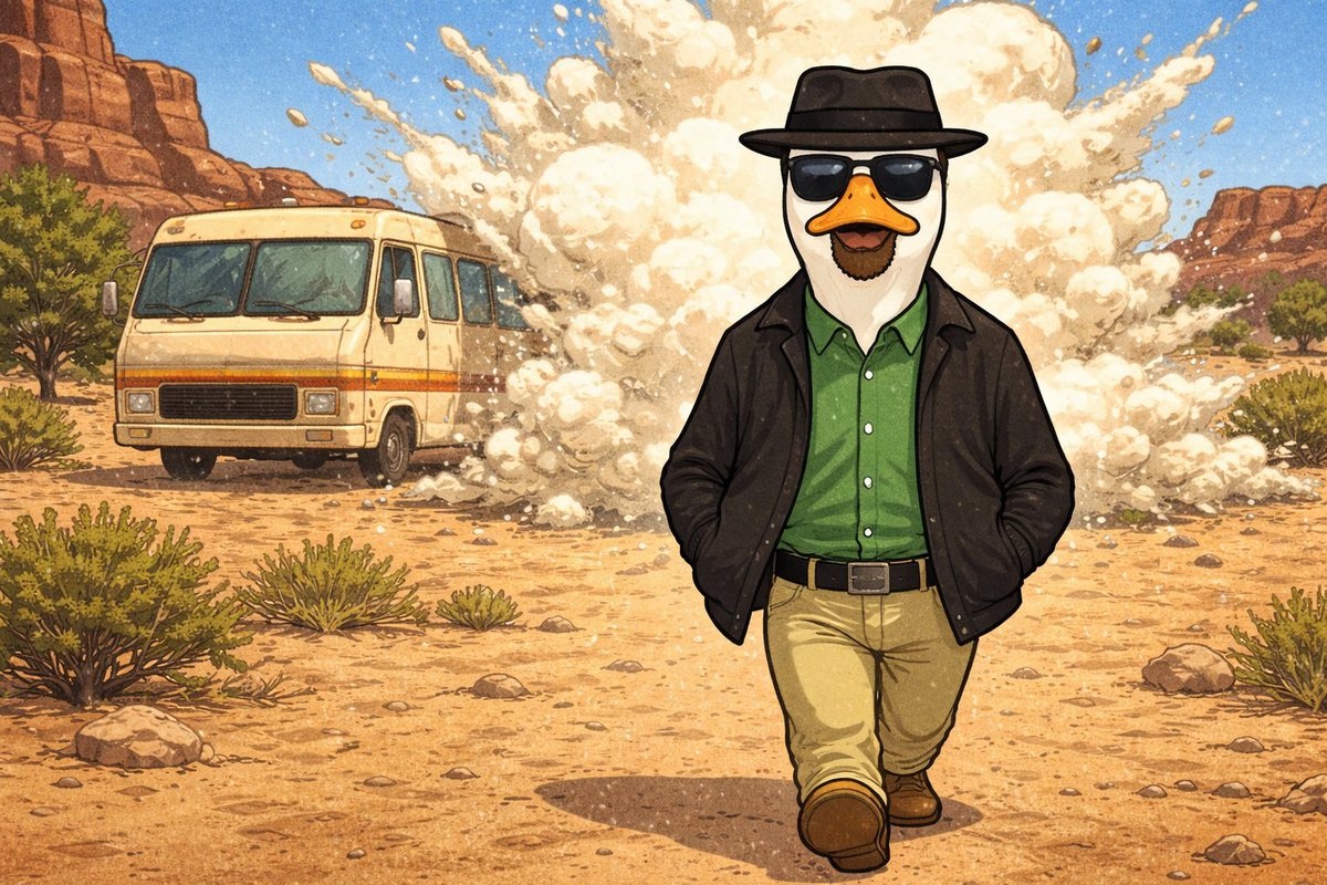Heisenduckcoin's tweet image. The one who quacks