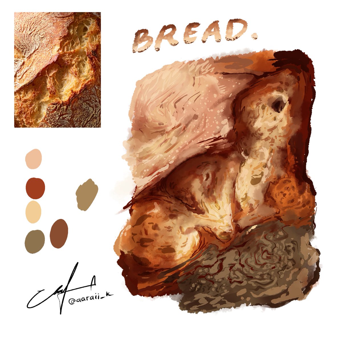aaraii_k's tweet photo. Bread https://t.co/RSxfDgPzji