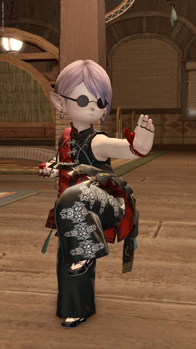 膝の皿をピンポイントで狙ってくる可憐なららへる(？)