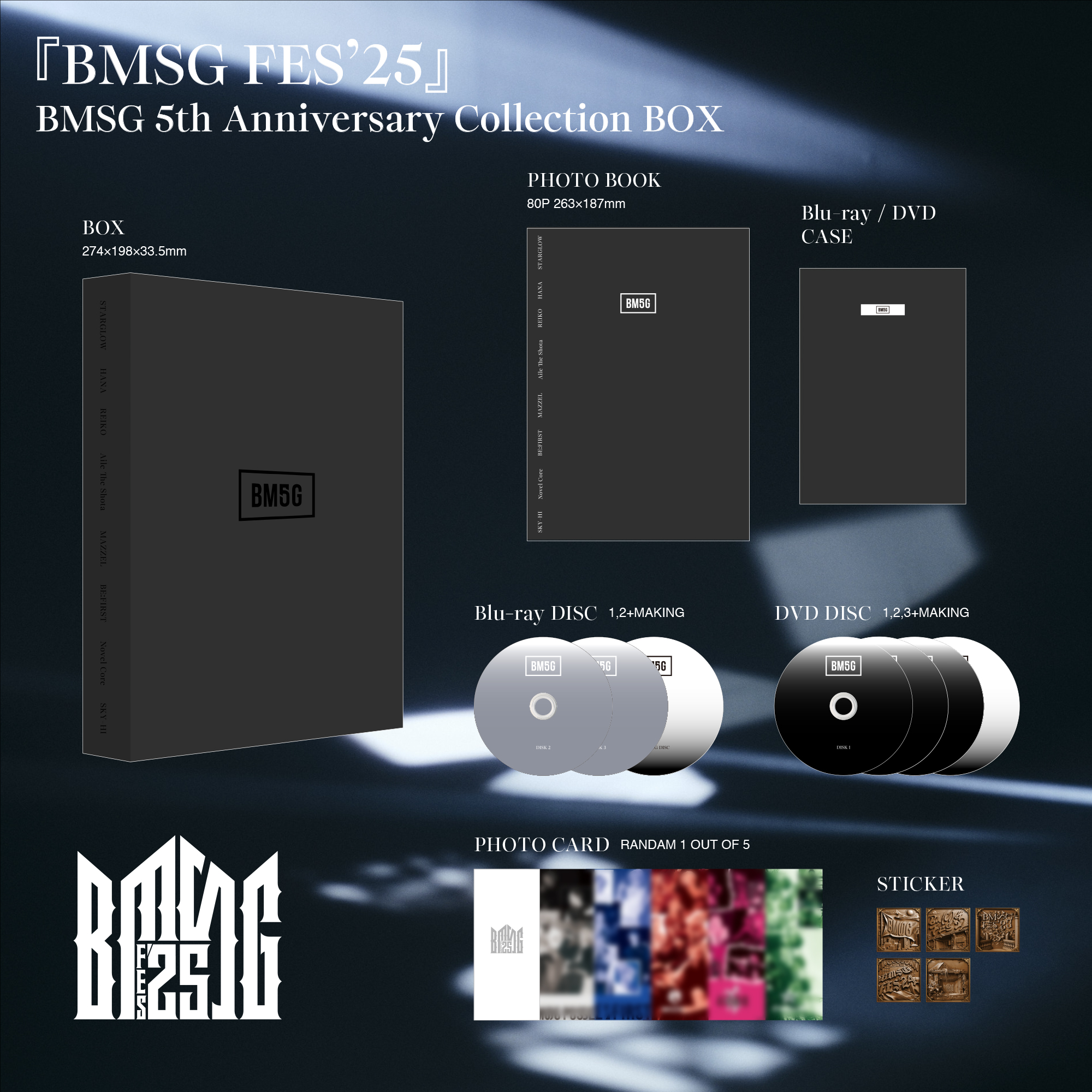 BMSG 5th Anniversary Collection BOX盤 HA8n5Soa4AAc9HT.jpg:large