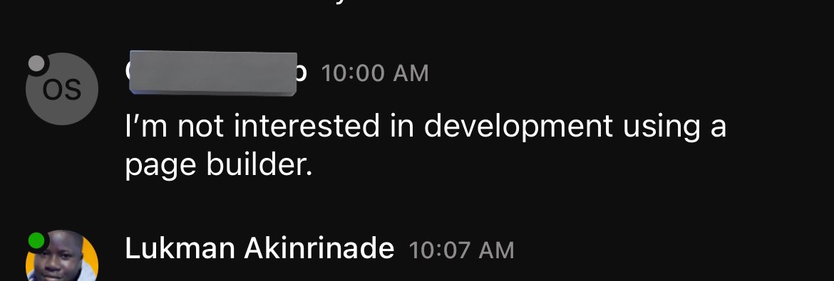 Okay 😔 

It's high time I focus more on my PhP skills. Let me dust my courses and resume learning 🥲