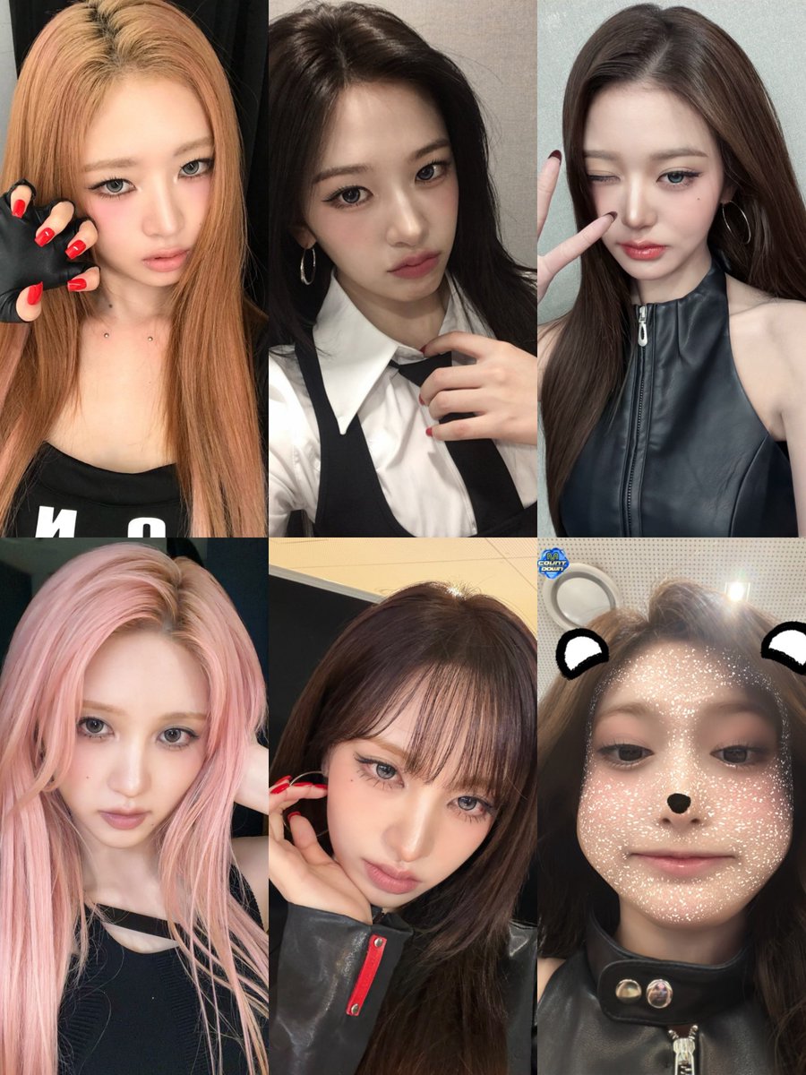 seorificava's tweet photo. All the unnies looking super cool then there is baby leeseo 😭 https://t.co/jwJwMO09ia