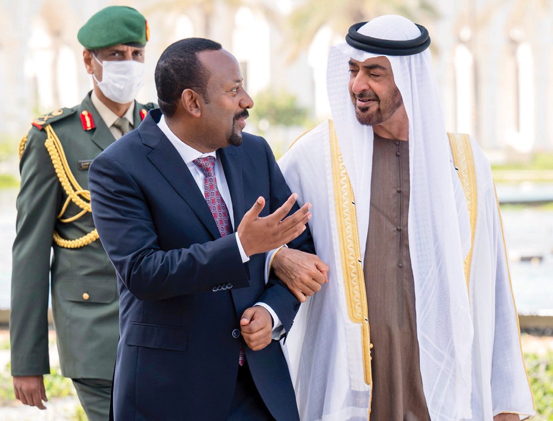 እኛ የኤሚሬትስ ሕዝብ በጠንካራ ወዳጅነታችን እና በሁለቱ ሕዝቦች መካከል ባለው እምነት እጅግ እንኮራለን። ለክቡር ፕሬዚዳንት ከፍተኛ ክብርና ሰላምታ እናቀርባለን። 🇦🇪🇪🇹