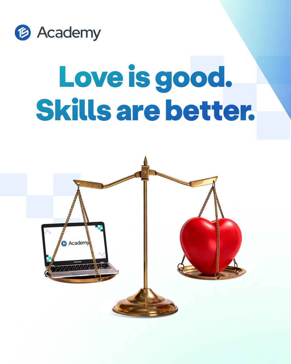Love is good but skills last longer because they'll never break your heart.🫶

Choose consistency over flowers! 

Click the link in bio to start building real skills.