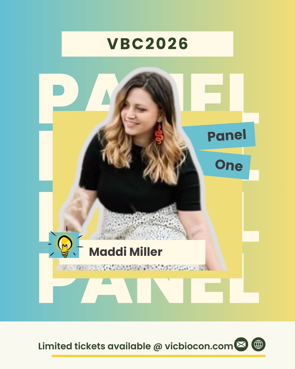 VicBioCon tweet media