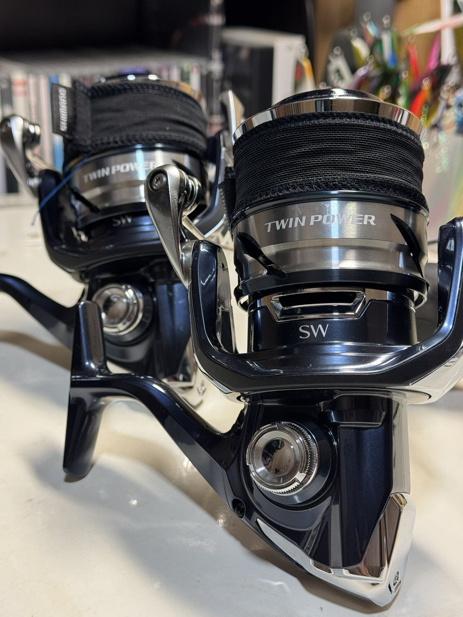 4月の遠征に向けた糸巻き🧵 10000 / PE6 250m 14000 / PE8 200m 特に8