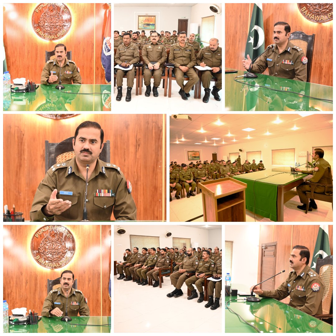 بہاولپور:آرپی او غازی محمد صلاح الدین نے واضح کیا کہ پولیس عوام کی خادم ہے۔شہریوں بالخصوص خواتین،بزرگوں اوربچوں کے احترام پرکوئی سمجھوتہ نہیں ہوگا۔
قانون پسندشہری پولیس کواپنادوست سمجھیں،جرائم پیشہ عناصرکخلاف بلاامتیازسخت کارروائی اورکرپشن کخلاف زیروٹالرینس پالیسی اپنائی جائےگی۔