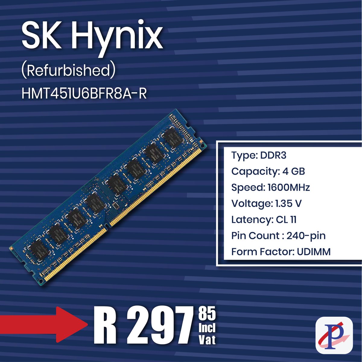 Partserve's tweet image. Don’t let slow performance hold you back. Quality memory modules help your system handle more tasks and improve responsiveness.

👉 Click the link and upgrade your system!
shop.partserve.co.za

#TechUpgrade #RAM #DDR #ReliableTech #RAMModules #TechDeals #Refurbished #Partserve