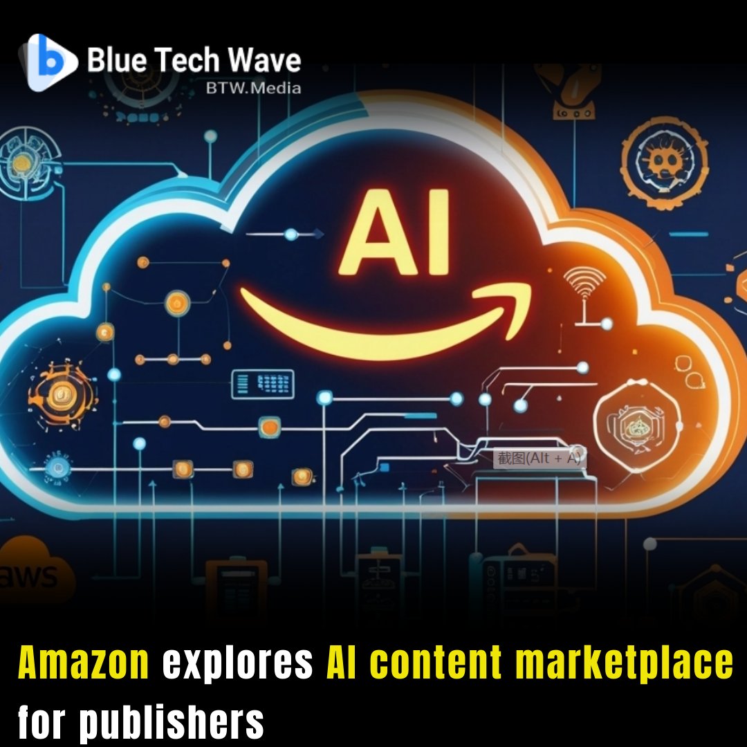 Amazon is discussing an AI content marketplace that could let publishers license material directly to AI developers via AWS.
Learn more: btw.media/all/it-infrast… 
#Amazon #AIcontentmarketplace #AWS