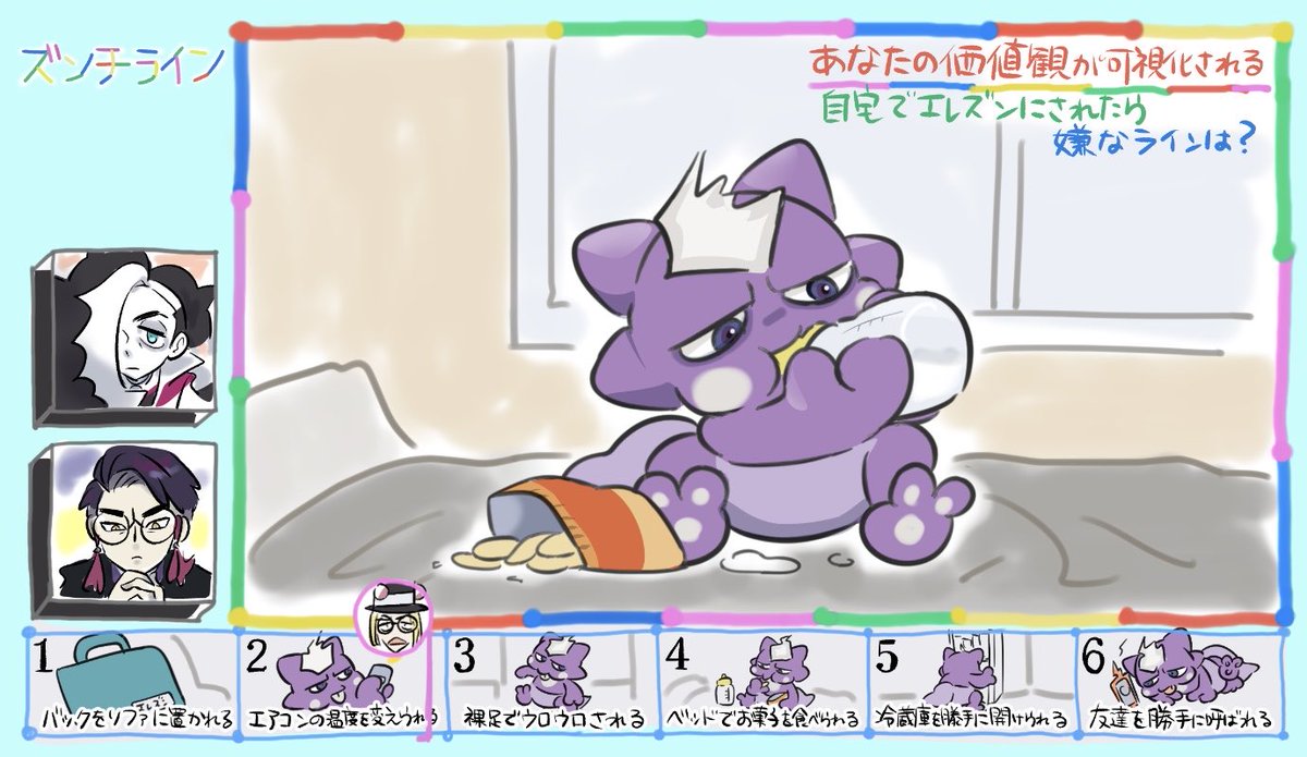 sukoyaka081's tweet image. ずんちにラインはない