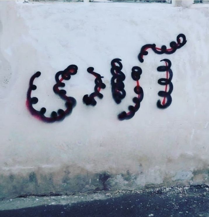 " آزادی" را خط زدند بزرگ‌تر شد.