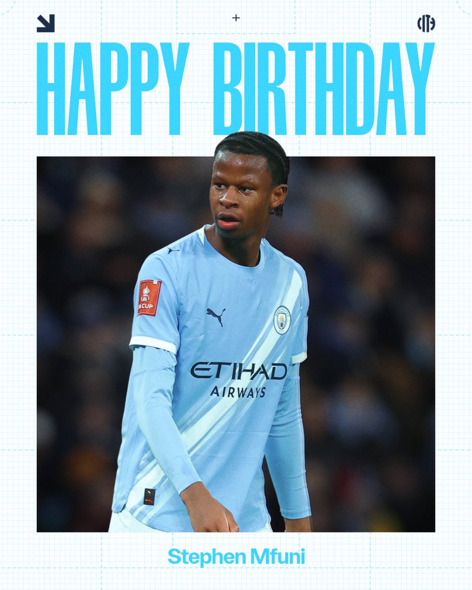 ManCity's tweet image. Happy Birthday, Stephen Mfuni 🎂🩵