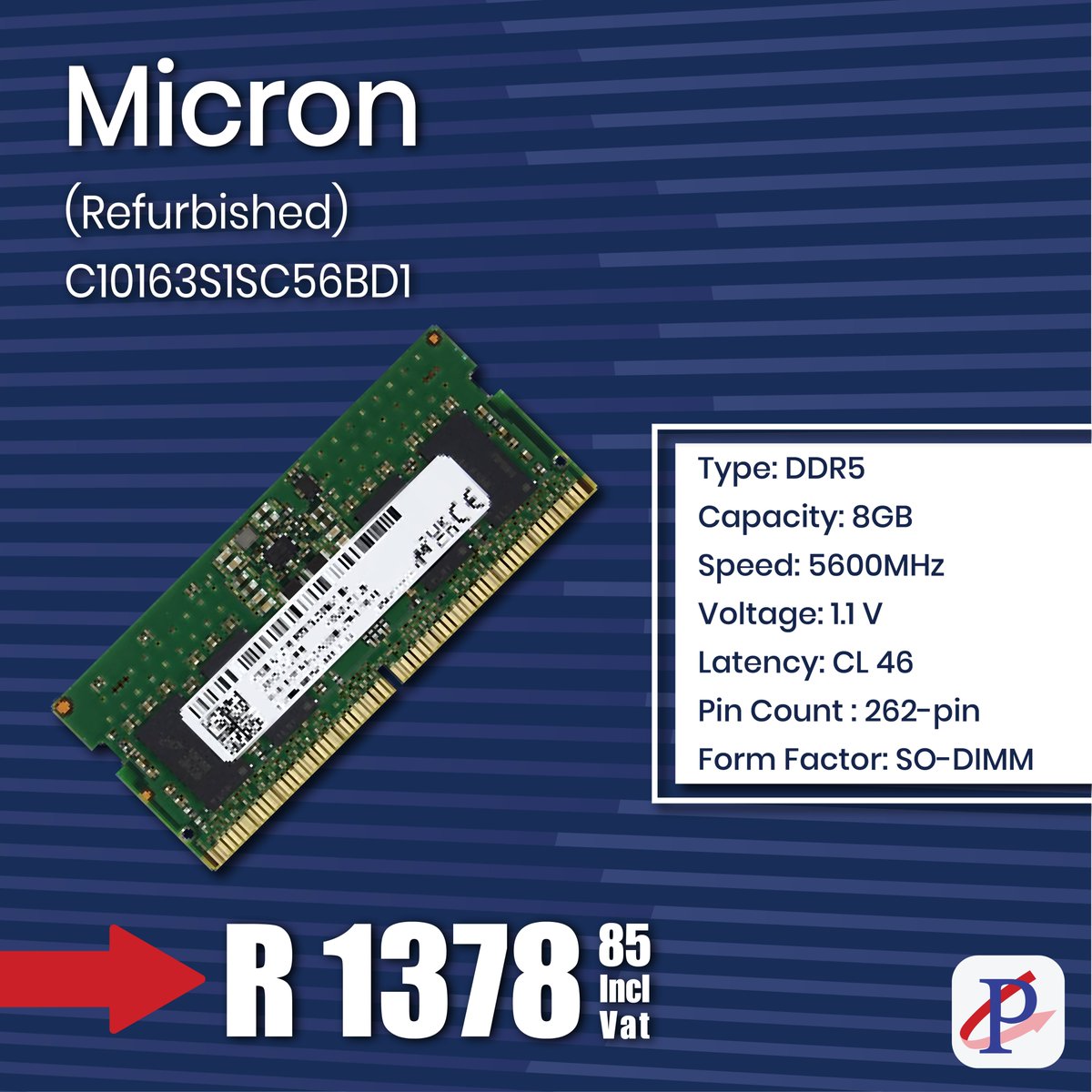 Partserve's tweet image. Give your system the performance boost it deserves with quality memory modules designed to improve speed, responsiveness, and everyday efficiency.

👉 Click the link and get yours today!
shop.partserve.co.za

#RAMUpgrade #TechDeals #TechUpgrade #Parts #Refurbished #Partserve