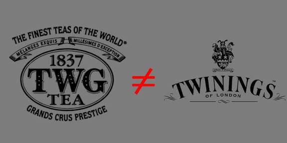 vin82741's tweet image. TWG와 TWININGS은 다른 거
TWG는 싱가포르 티 브랜드로 2008년에 시작했으나 1837을 로고에 박음
TWININS은 영국 티 브랜드로 1706년에 시작되어 300년이 넘게 이어져옴
근데 보통 TWG가 더 비쌈