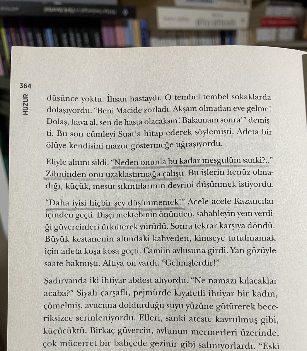 “Daha iyisi hiçbir şey düşünmemek!”