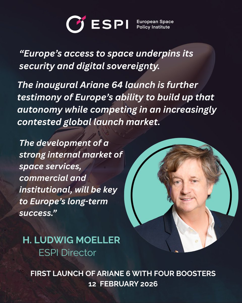 European Space Policy Institute (ESPI) tweet media