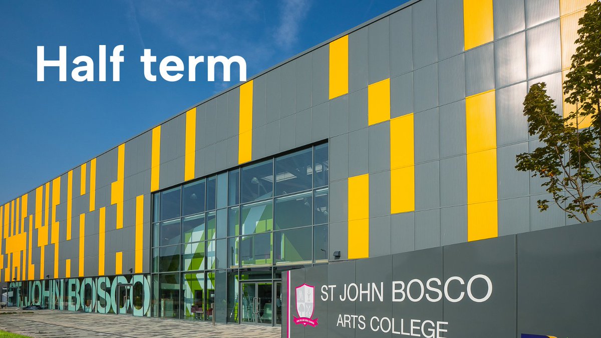 SJBLiverpool's tweet photo. With tomorrow being a staff INSET day, we'd like to wish everyone a happy half term 🥳

What a fantastic six weeks we've had here at St John Bosco Arts College 🤩

We hope our students and their families, staff and governors have a wonderful and restful half term break 💖 https://t.co/CfuHinvwDQ