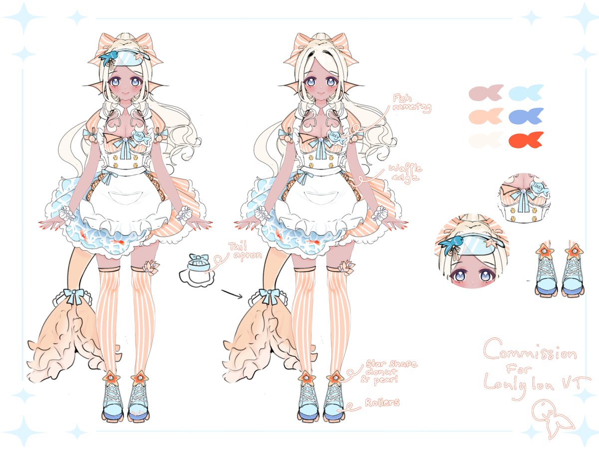 LoulyLou 🫧🐠 2.0 in the works! tweet media