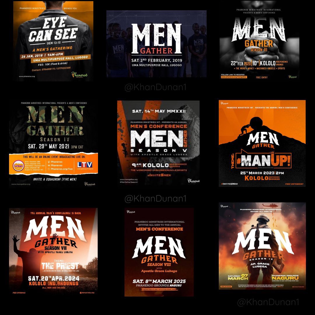 Greatt_Nations's tweet photo. Gentlemen,how many men Gather seasons have you attended so far?

#MenGatherIX https://t.co/sTyTLnaIJH