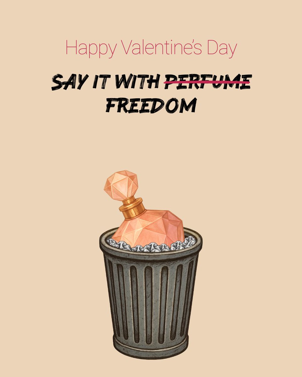 Oxfam's tweet image. This Valentine’s, keep the flowers, bin the roses and drop the jewellery...

We want equal pay, respect, safety, care, and dignity. Love should feel fair - every day.

Let’s #UniteForFairChange this #ValentinesDay