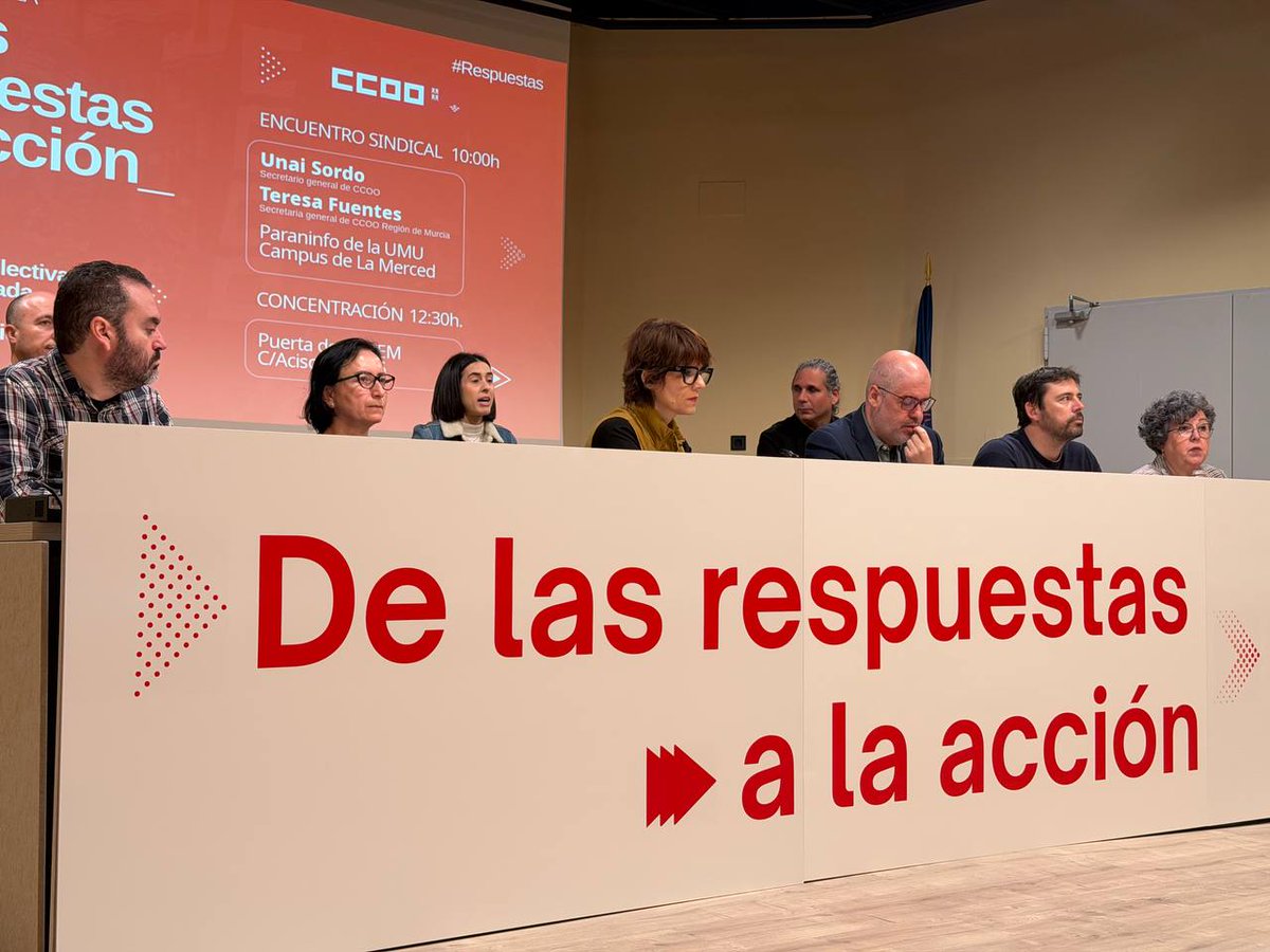 Comisiones Obreras tweet media