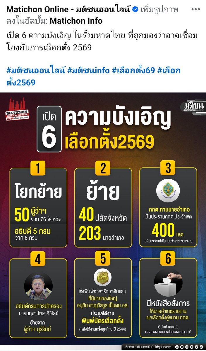"สิ่งมหัศจรรย์ลำดับที่7 'คนที่ออกมาด่าคนที่ประท้วงเรื่องความโปร่งใส'"

- มิตรฯ 

facebook.com/10006484938613…