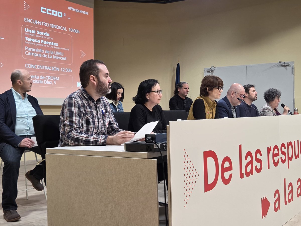 CCOO Región Murcia tweet media