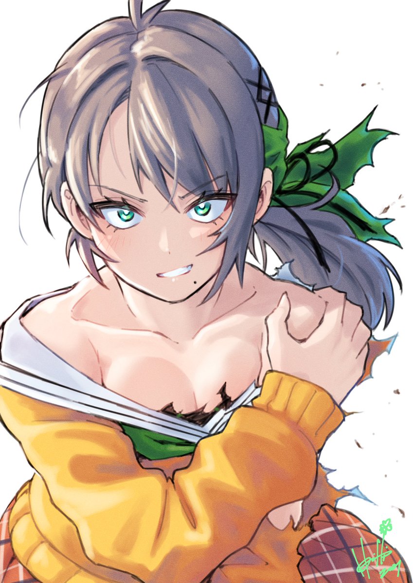 穏やかそうな人ほど闘うと強そう🤨🍀 