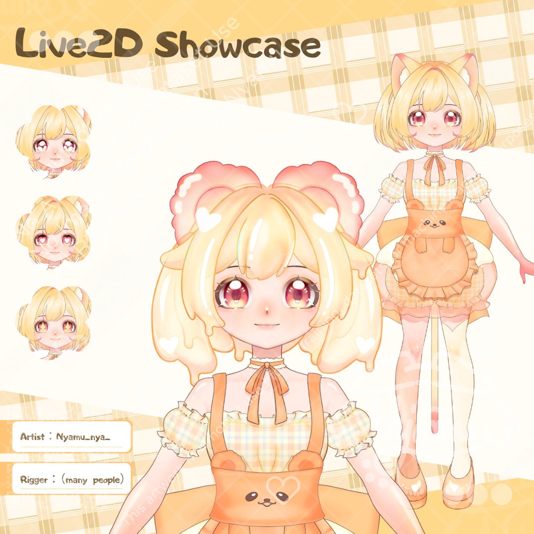喵姆不是貓💜Nyamu🩷 | Live2D | 繪圖 | 佛系開台 | 委託開放中 tweet media