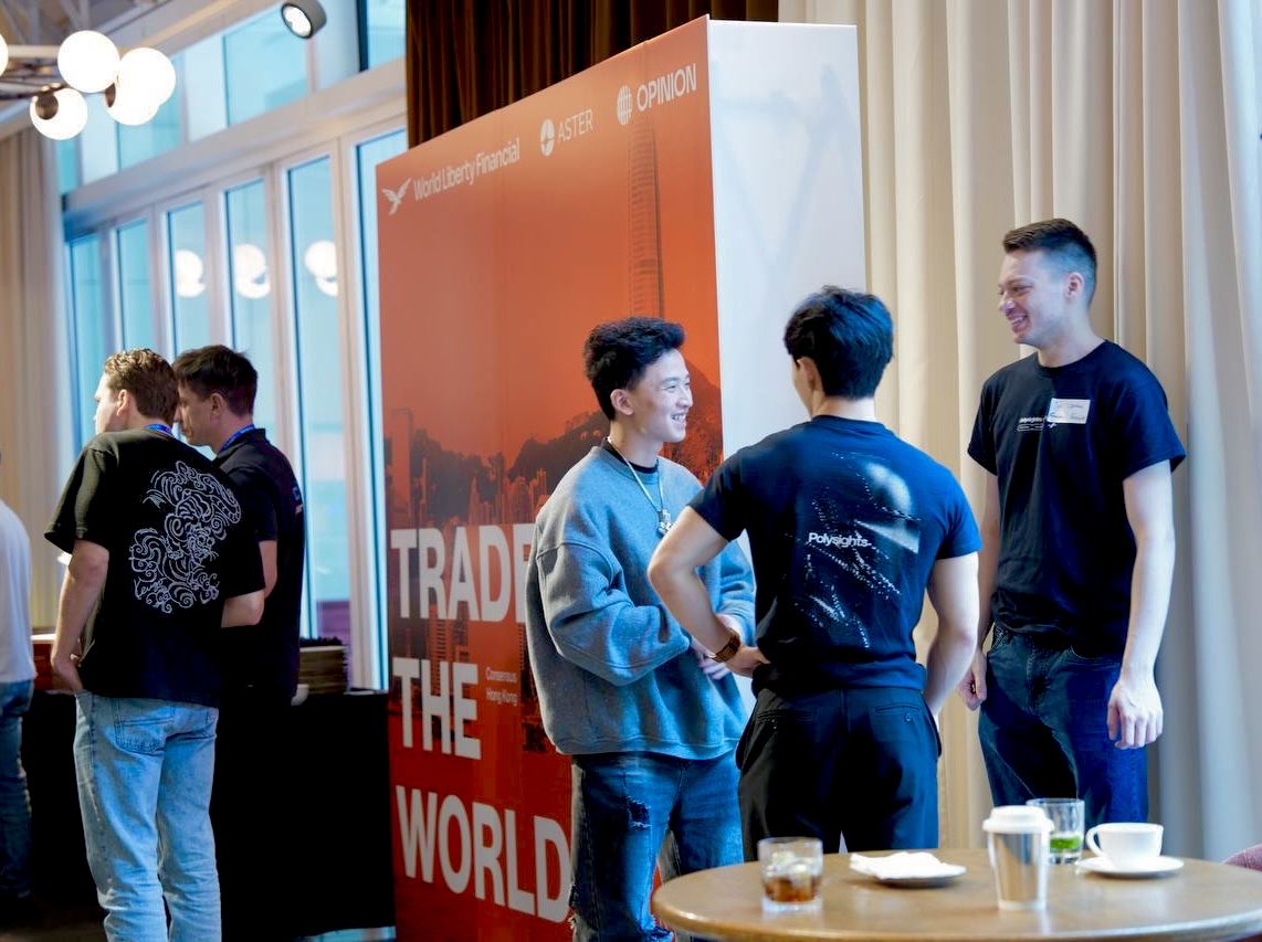 opinionlabsxyz's tweet image. Trade the World at Hong Kong Consensus 2026 🇭🇰

Huge thanks to our partners @Aster_DEX , @worldlibertyfi &amp;amp; everyone who showed up yesterday. 

2026 will be a massive year for Opinion.🔥