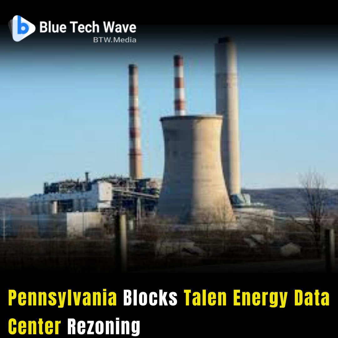 Montour County blocks Talen Energy’s data centre rezoning, reflecting local pushback on AI and cloud projects.
Learn more: btw.media/all/it-infrast…
#AIinfrastructure #datacenter #Rezoning #TalenEnergy