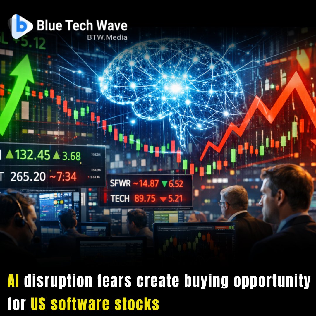 U.S. software stocks stabilize after an AI-driven sell-off, with some strategists seeing the pullback as a potential buying opportunity.
Learn more: btw.media/all/it-infrast…
#AI #markets #software #MarketTrend #stockmarket