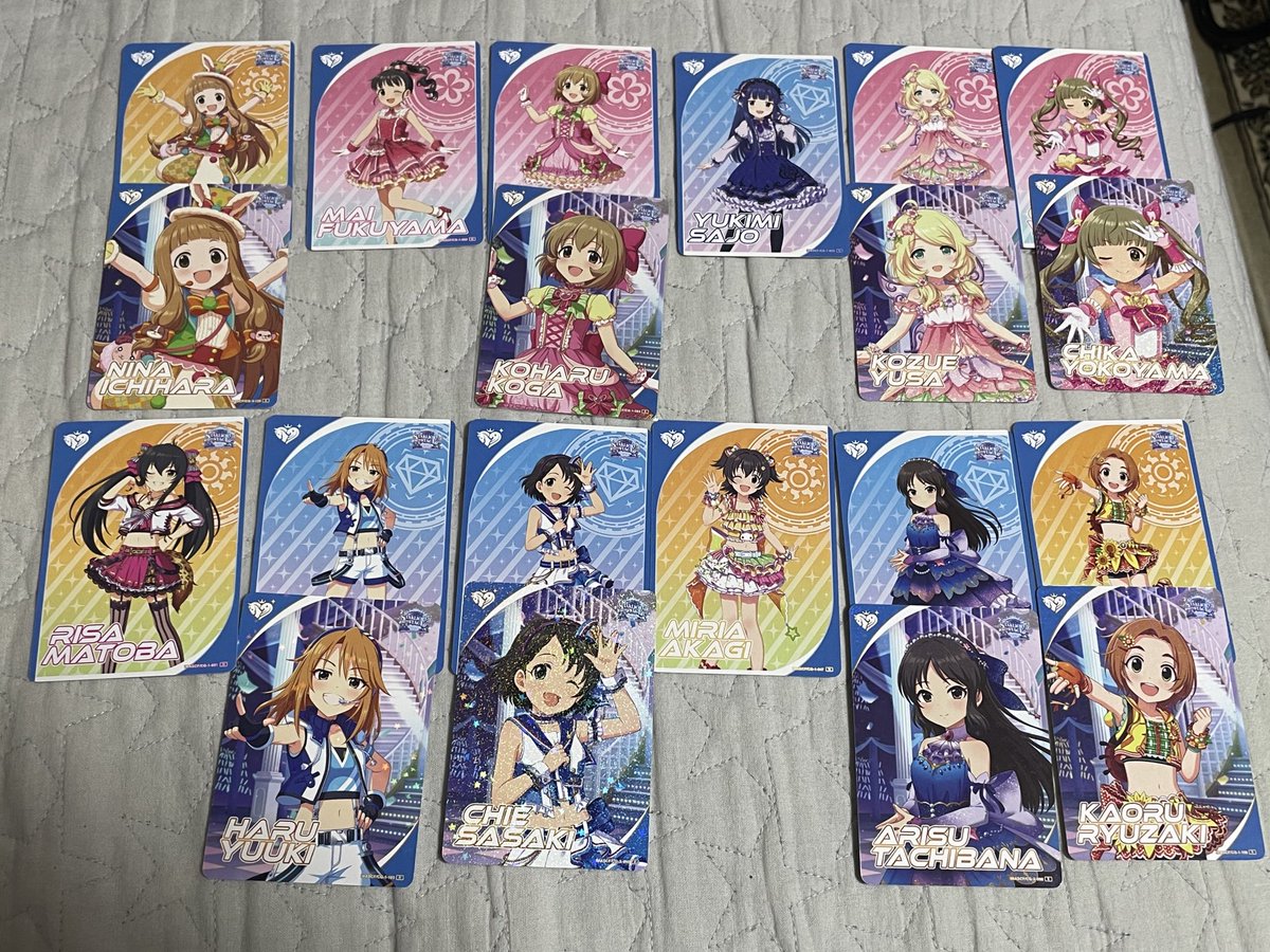 第3芸能課 CGR 7/13 R 8/13 N 12/13 桃華0枚だ😨