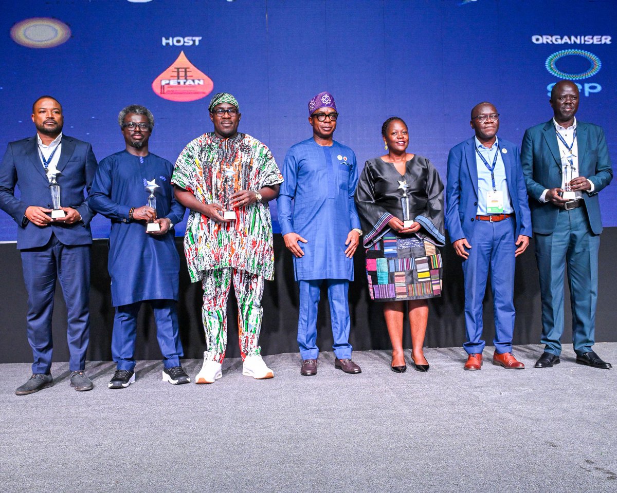 NUPRCofficial's tweet photo. The NUPRC and its Commission Chief Executive, Mrs. Oritsemeyiwa Eyesan, have been honoured with prestigious awards at the 10th Anniversary of the Sub-Saharan Africa International Petroleum Exhibition and Conference #SAIPEC 2026.
The NUPRC received the “SAIPEC Partners Through the Years Award” at the Awards and Dinner Night held on Wednesday February 1, 2026.
The organisers, the Petroleum Technology Association of Nigeria (PETAN), said the award recognises the NUPRC’s outstanding contributions, leadership and sustained impact on the growth and success of SAIPEC over the past decade.
In a separate recognition, the CCE, Eyesan was named “SAIPEC Amazon” in acknowledgement of her exceptional contributions to the conference and her role in advancing industry engagement and leadership within the upstream petroleum sector.
The awards were received on behalf of the Commission Chief Executive by Engr. Joseph Ogunsola, Director of Surface Development at the NUPRC.