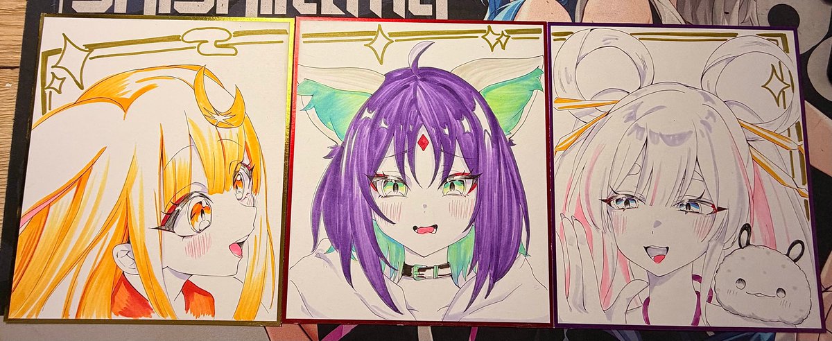 LA52106699's tweet photo. #超かぐや姫 
3人集合！彩葉！！?? https://t.co/Jc30JGaqgu