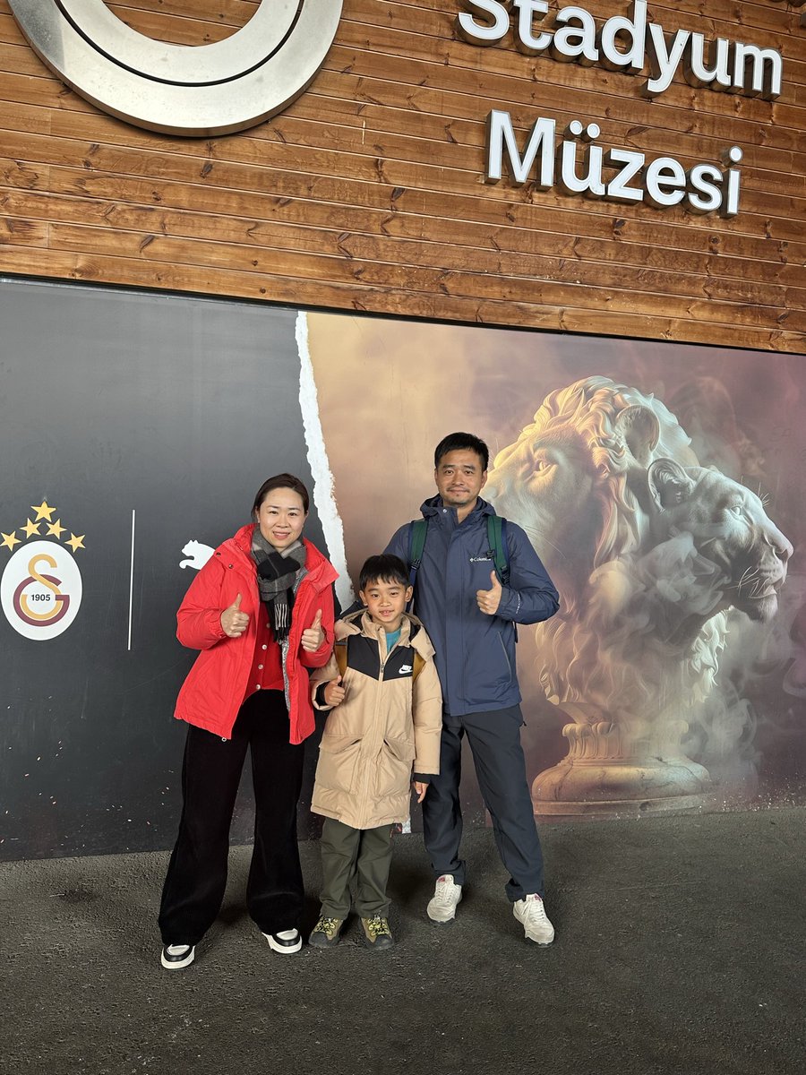 Galatasaray gerçekten çok büyük marka. Müzeyi ziyarete gelen Çinli bir aile ile karşılaştım. (12.02.2026)