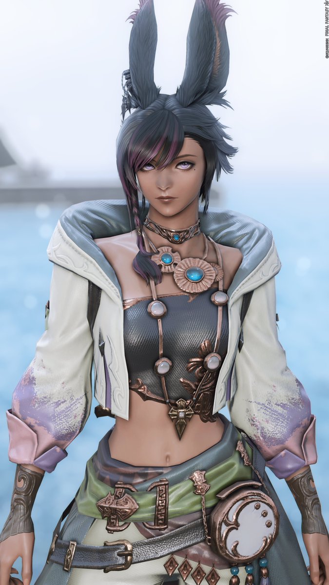 オフォカーリー！🙆‍♀️元の褐色うさこにもどりました！🐰 #FF14