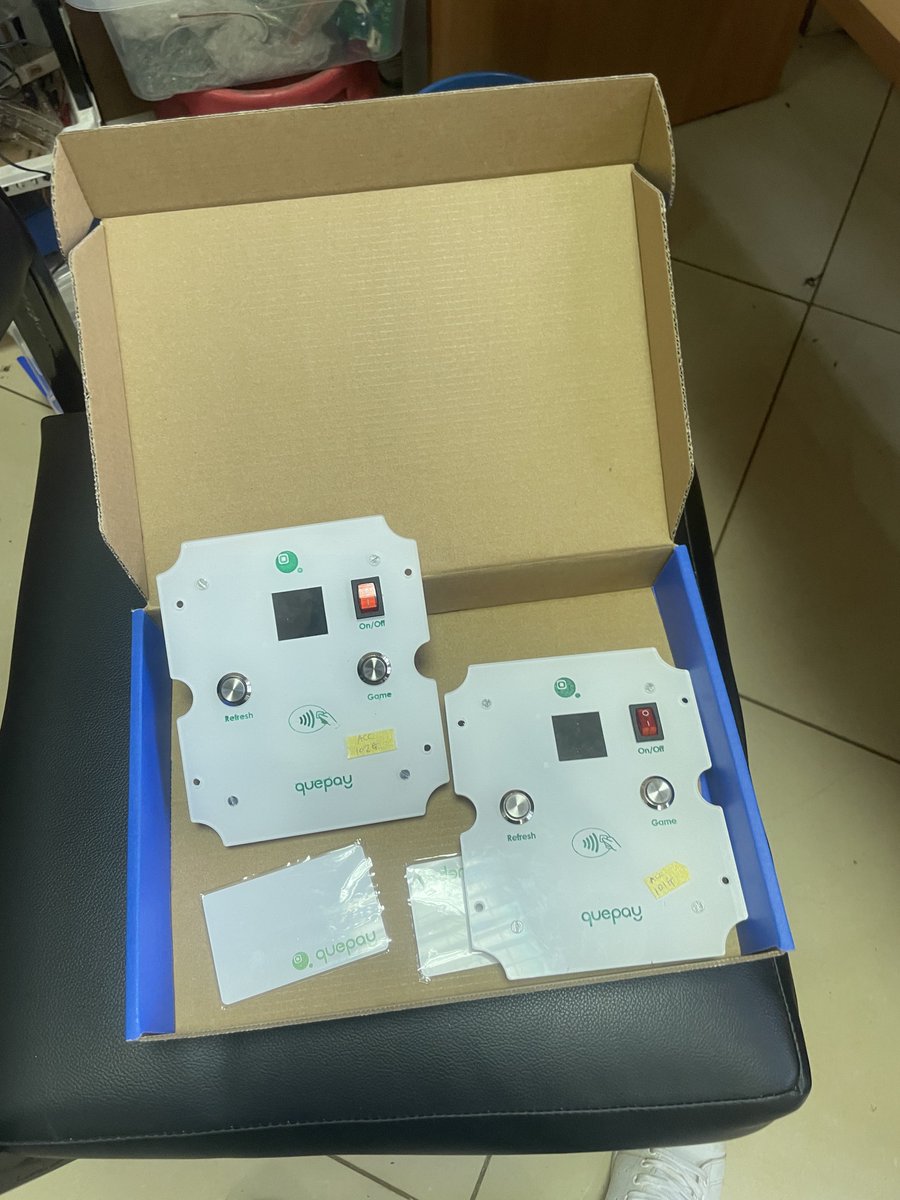 QuePayApp's tweet image. QuePay Pool devices have started shipping. These ones are off to Embu! 😎