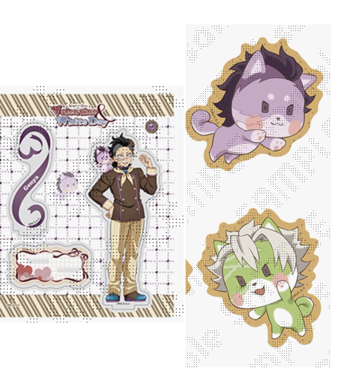 交換】鬼滅の刃 バレンタイン アクリルスタンド アクスタ ランダム