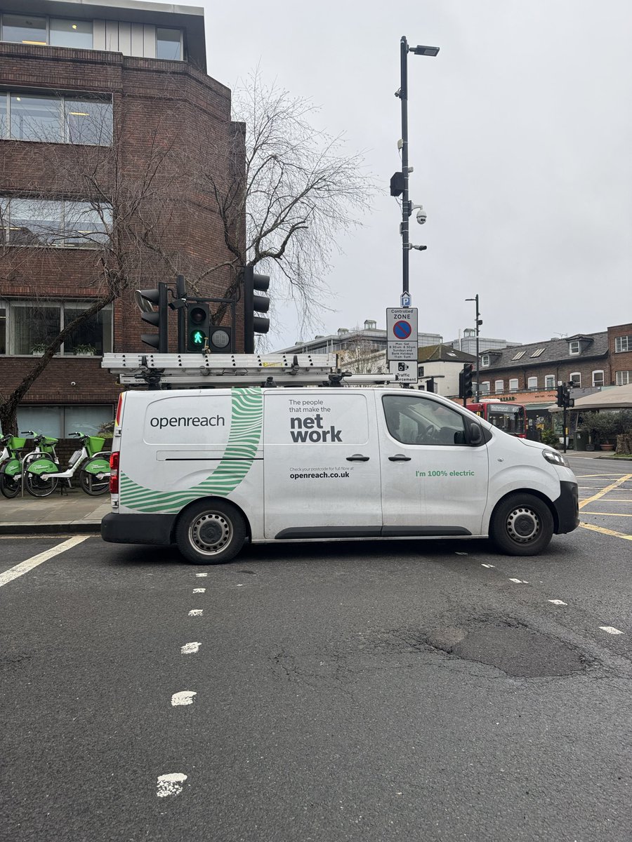 Gems363's tweet photo. @WeAreOpenreach Today your drivers inability to follow traffic rules made it impossible for those with mobility issues and buggies to utalise the drop curb https://t.co/wFNEvw5cPZ