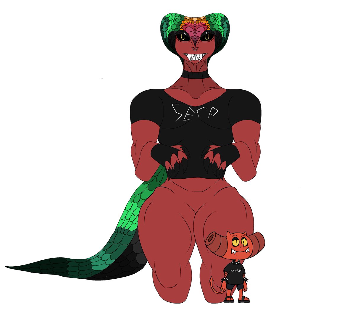 In addition to Gothic Courtney 
Gothic Serpeterrime 
#oc #deadendparanormal #deadendparanormalpark