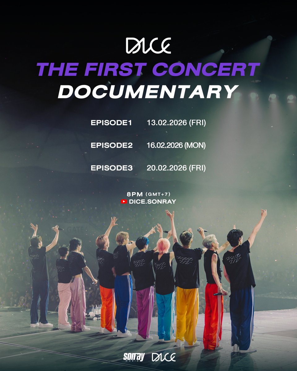 ⚡️ ย้อนชมเรื่องราว ความตั้งใจ และความสนุก​ ในการเตรียมตัวขึ้นคอนเสิร์ตใหญ่ DICE THE FIRST CONCERT : THE MYSTIC ROLL Presented by Gangnam Clinic ครั้งแรกของ DICE ที่ THUNDER DOME 

ใน DICE THE FIRST CONCERT DOCUMENTARY 🎲
เบื้องหลังการผจญภัย ที่ DICE มีส่วนร่วมทุกขั้นตอน

🗓