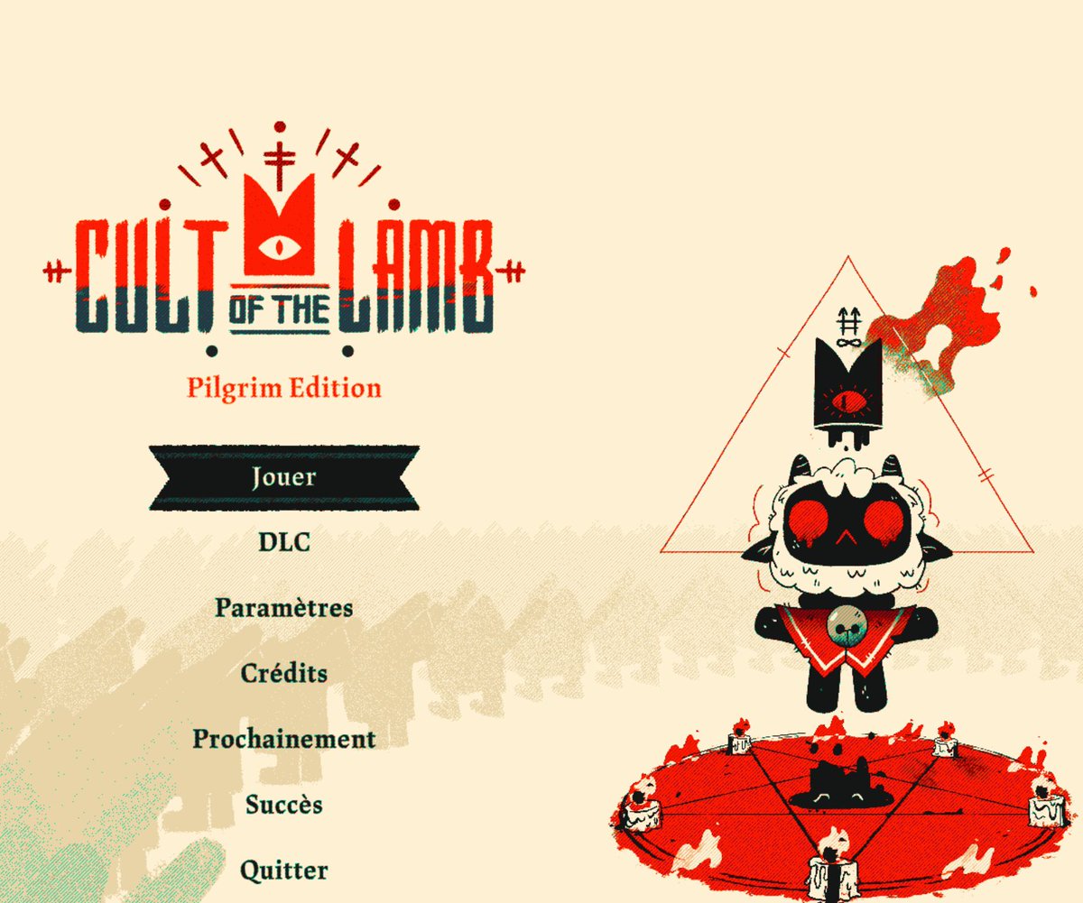 yuriagames's tweet photo. On passe du côté obscur pour fêter l' AFFILIATION ! ���📷 Je lance Cult of the Lamb : je recrute mes premiers fidèles parmi vous ! Qui sera le premier à rejoindre le culte ? 📷#CultOfTheLamb #TwitchFR #Affilié #Gaming #CoTLnsfw 
venez me rejoindre 
https://t.co/S0zTxXdXOi https://t.co/8KmOvGNPcl