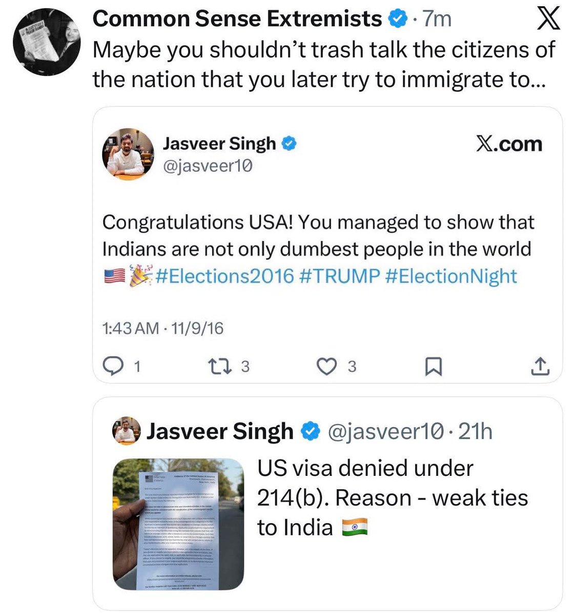 howintheworld's tweet photo. @jayaravi @RickeyHalliday @jasveer10 Just say you're stupid and move on. https://t.co/7u0WKR6DXk