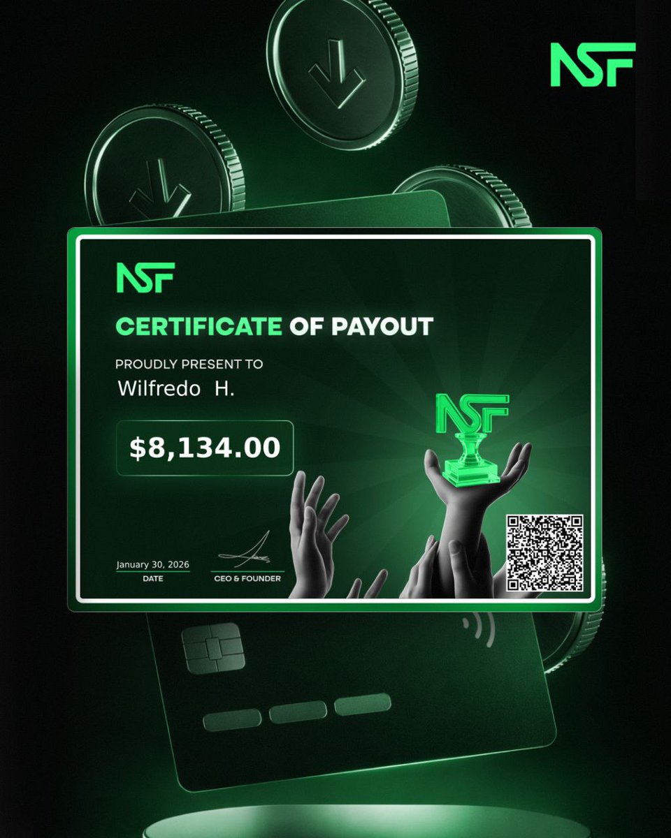 Big Payout! 💰 

$8,134 Paid to Wilfredo H.

Discipline pays, Consistency compounds.

This is what funded trading looks like.

Tag a trader chasing their next big payout.